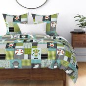 Robots Cheater quilt LG