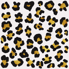 Leopard Spots — Golden Glitter