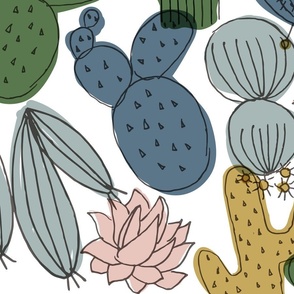 The Honest Company®  Cactus Cuties Print Wallpaper