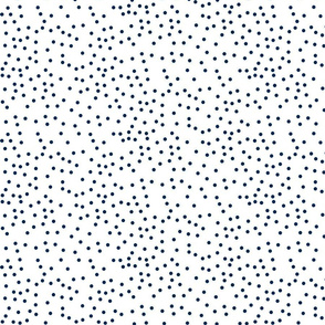 navy #002652 dots