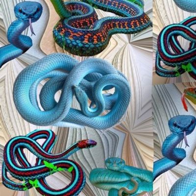 Beware of Blue Snakes