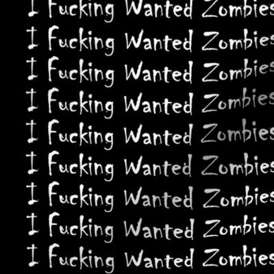 Wanted Zombies in White