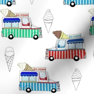 RV Ice Cream Truck Trio