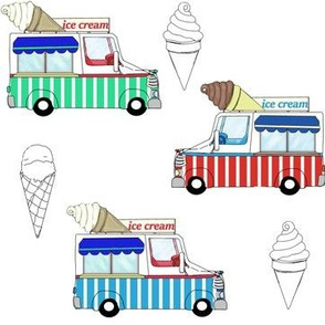 RV Ice Cream Truck Trio