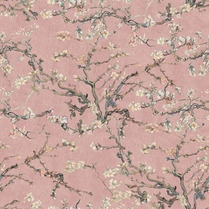 Old Rose Pink Fabric, Wallpaper and Home Decor