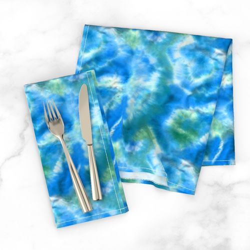 Vibrant Blue Tie-Dye