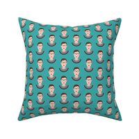 RBG - Ruth Bader Ginsburg - Bust - Teal