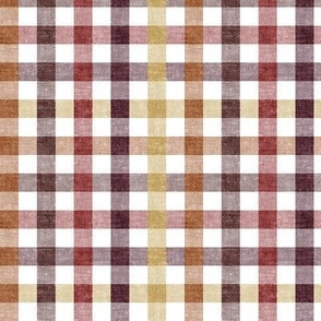 fall plaid - thanksgiving fall colors  (warm) - LAD20