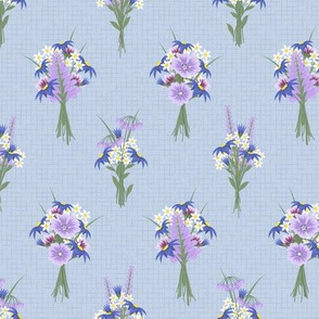 Essie Small Floral: Blue Botanical Design