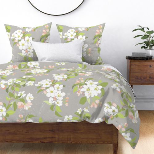 Serene Garden Apple Bloom Large Scale