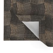 Manta Weave - newsprint - half scale