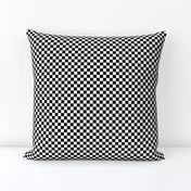 Black and White Checkered Squares Small