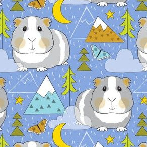 large guinea pigs and mountains