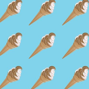 Soft Serve Twist Cone