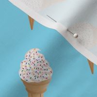  Soft Serve Cone with Sprinkles