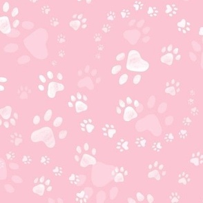 Dog Paw Fabric, Wallpaper and Home