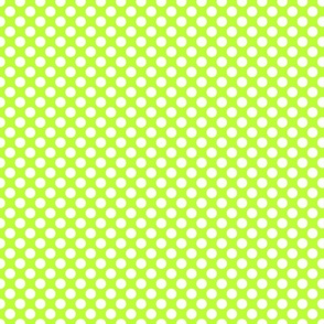 Mini Spring Picnic_Green Dots