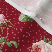 Vintage Roses Wine PatternWine-01