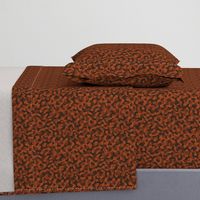 ★ GROOVY CAMO ★ Rust Red - Tiny Scale / Collection : Disruptive Patterns – Camouflage Prints