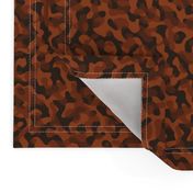 ★ GROOVY CAMO ★ Rust Red - Tiny Scale / Collection : Disruptive Patterns – Camouflage Prints