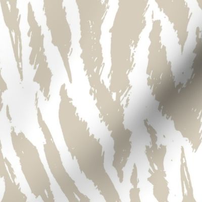 gray tiger stripes animal print