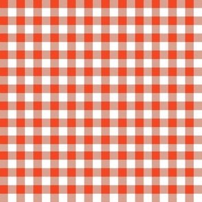 red apple gingham - large
