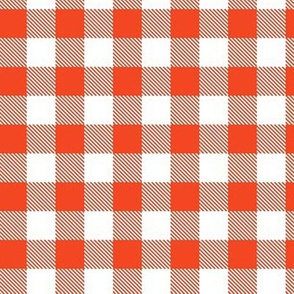 red apple gingham
