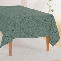 Mandala- sage green