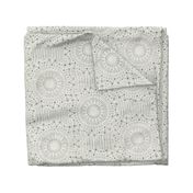 Mandala - distressed neutral