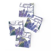 Lavender Field Cats- Cat Nap Garden- Tranquil Pets Floral- Pet Aromatherapy