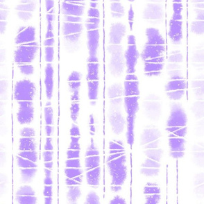 Shibori Amethyst Purple Stripes by Angel Gerardo - Large Scale