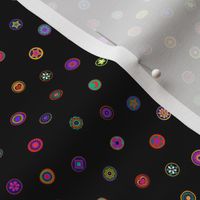 Mini Millefiori Black