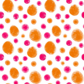 Pink orange spots