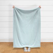 Watercolor Gingham Seamless Turquoise CMYK Fix