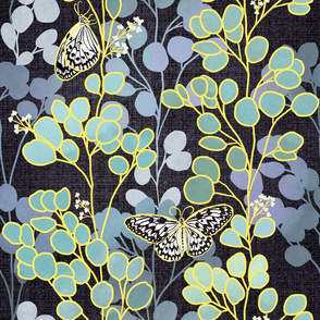 Butterflies and Eucalyptus