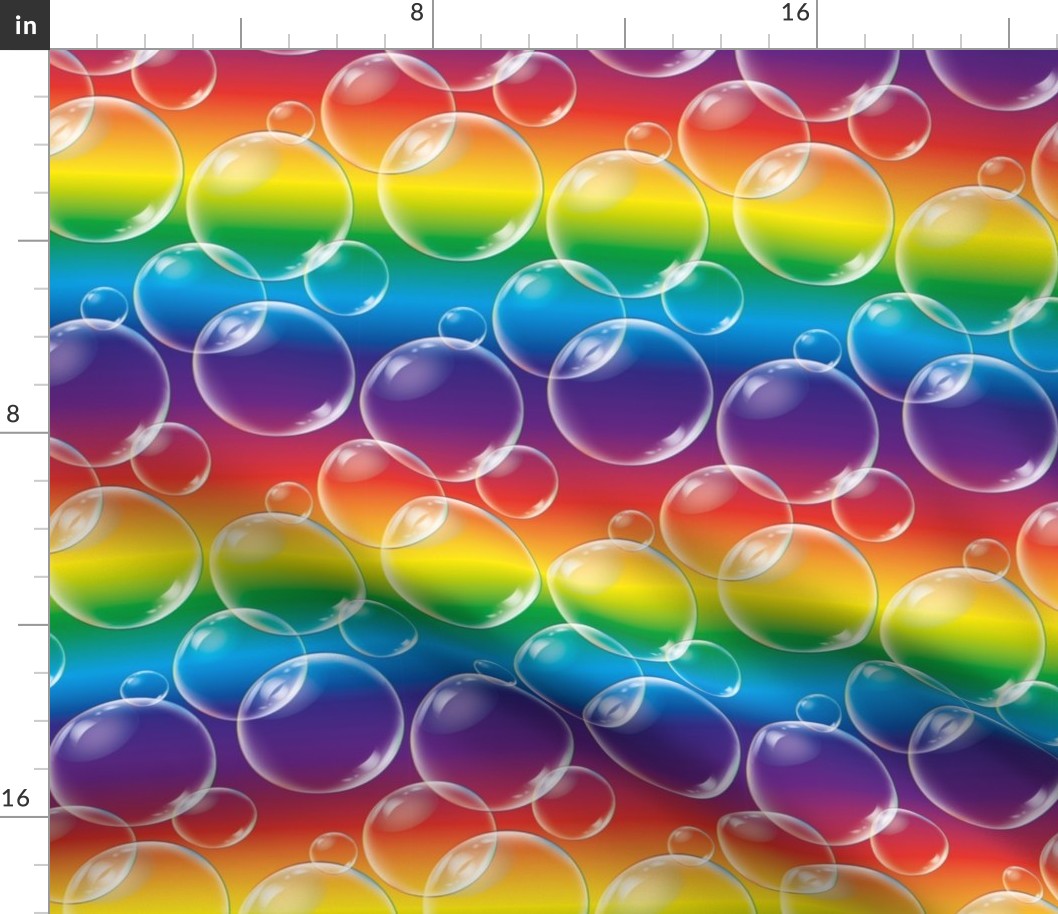 Soap bubbles Rainbow