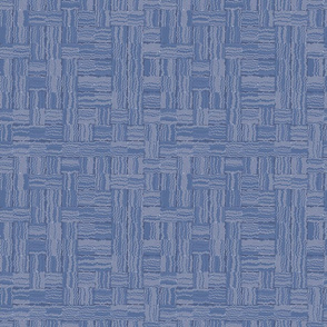 blue warped lines weave geometric by rysunki_malunki