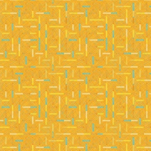 yellow truchet style maze rysunki_malunki