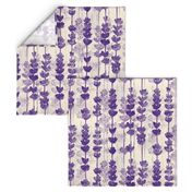 A Fragant Field - Large scale - Lavender, lavender field, lavender flowers, purple flower 