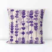 A Fragant Field - Large scale - Lavender, lavender field, lavender flowers, purple flower 