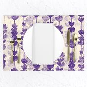 A Fragant Field - Large scale - Lavender, lavender field, lavender flowers, purple flower 