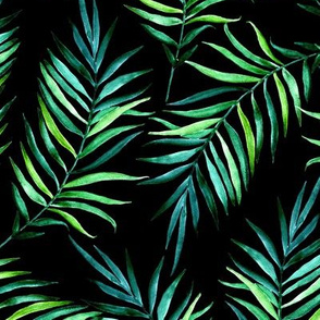 Palm leaves