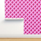 Tea Rose - Pink - Floral Pattern - Pastel Petal Elegance Art Deco