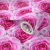 Tea Rose - Pink - Floral Pattern - Pastel Petal Elegance Art Deco
