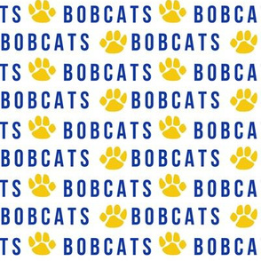 bobcats paw print 