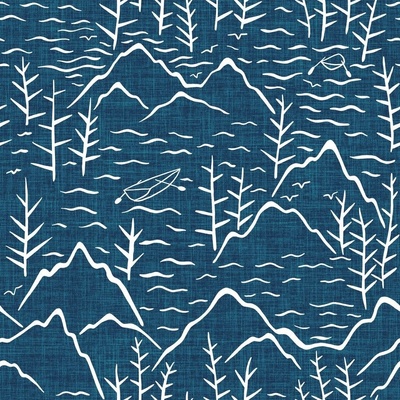 Lake Fabric, Wallpaper and Home Decor | Spoonflower