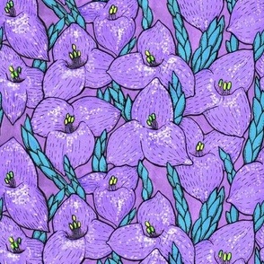 Puya_Pattern_Purple_Green_Julia_Khoroshikh_2019LAVENDER