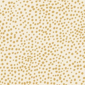 Cheetah wild cat boho spots sweet basic spots animal inspired minimal nursery print butter yellow mustard