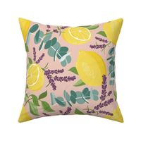 Aromatic - Lemon Aromatherapy Blush Pink Large Scale