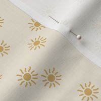 Little sunshine summer day dream sweet minimal Scandinavian neutral nursery butter yellow mustard